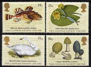 Great Britain 1988 Bicentenary of Linnean Society set of 4 unmounted mint, SG 1380-83