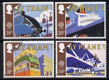 Great Britain 1988 Europa - Transport & Mail Services set of 4 unmounted mint, SG 1392-95