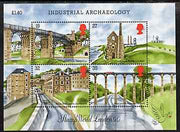 Great Britain 1989 Industrial Archaeology m/sheet unmounted mint SG MS 1444