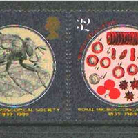 Great Britain 1989 Royal Microscopical Society 150th Anniversary set of 4 unmounted mint, SG 1453-56