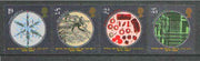 Great Britain 1989 Royal Microscopical Society 150th Anniversary set of 4 unmounted mint, SG 1453-56