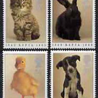 Great Britain 1990 Royal Society for Prevention of Cruelty to Animals 150th Anniversary set of 4 unmounted mint SG 1479-82