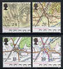 Great Britain 1991 Bicentenary of Ordnance Survey set of 4 unmounted mint, SG 1578-81