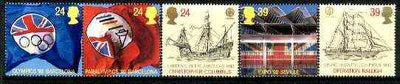 Great Britain 1992 Europa - International Events set of 5 unmounted mint SG 1615-19