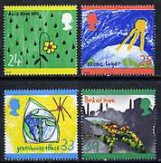 Great Britain 1992 Protection of the Environment (Children's Paintings) set of 4 unmounted mint SG 1629-32