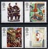 Great Britain 1993 Europa - Contemporary Art set of 4 unmounted mint, SG 1767-70