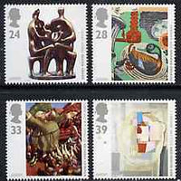 Great Britain 1993 Europa - Contemporary Art set of 4 unmounted mint, SG 1767-70