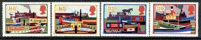 Great Britain 1993 Inland Waterways set of 4 unmounted mint SG 1775-78