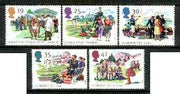 Great Britain 1994 The Four Seasons - Summertime set of 5 unmounted mint SG 1834-38
