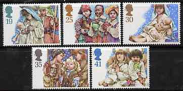 Great Britain 1994 Christmas - Children's Nativity Plays set of 5 unmounted mint SG 1843-47