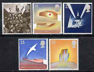Great Britain 1995 Europa - Peace & Freedom set of 5 unmounted mint SG 1873-77