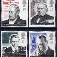Great Britain 1995 Pioneers of Communications unmounted mint set of 4 SG 1887-90