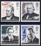 Great Britain 1995 Pioneers of Communications unmounted mint set of 4 SG 1887-90