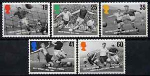 Great Britain 1996 European Football Championship set of 5 unmounted mint, SG 1925-29