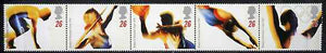 Great Britain 1996 Olympic & Paralympic Games, Atlanta, unmounted mint strip of 5 SG 1930a