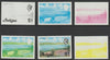 Antigua 1976 Potworks Dam $1 (without imprint) set of 6 imperf progressive colour proofs comprising the 4 basic colours, blue & yellow composite plus all 4 colours unmounted mint (as SG 483A)