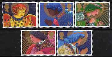Great Britain 1998 Christmas Angels set of 5 unmounted mint, SG 2064-68*