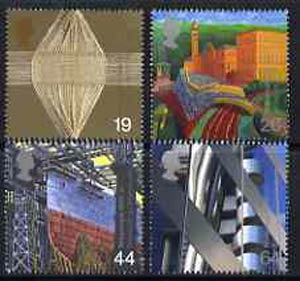Great Britain 1999 Millennium Series #05 - the Workers' Tale set of 4 unmounted mint, SG 2088-91*