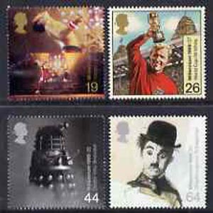 Great Britain 1999 Millennium Series #06 - the Entertainers' Tale set of 4 unmounted mint, SG 2092-95*