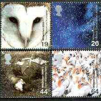 Great Britain 2000 Millennium Projects #01 - Above And Beyond set of 4 unmounted mint SG 2125-28