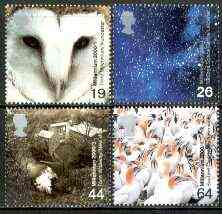 Great Britain 2000 Millennium Projects #01 - Above And Beyond set of 4 unmounted mint SG 2125-28