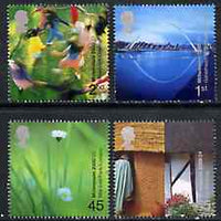 Great Britain 2000 Millennium Projects #06 - People & Places set of 4 unmounted mint SG 2148-51