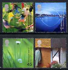 Great Britain 2000 Millennium Projects #06 - People & Places set of 4 unmounted mint SG 2148-51