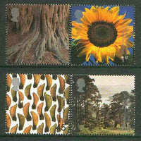 Great Britain 2000 Millennium Projects #08 - Tree & Life set of 4 unmounted mint SG 2156-59