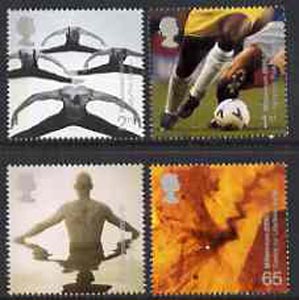 Great Britain 2000 Millennium Projects #10 - Body & Bone set of 4 unmounted mint SG 2166-69