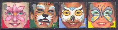 Great Britain 2001 Millennium Series - Face Paintings set of 4 unmounted mint SG 2178-81