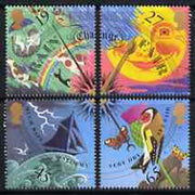 Great Britain 2001 Weather set of 4 unmounted mint, SG 2197-2200*