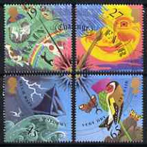 Great Britain 2001 Weather set of 4 unmounted mint, SG 2197-2200*