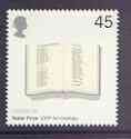 Great Britain 2001 Nobel Prize for Literature 45p (Poem by T S Eliot) from 100th Aniv set unmounted mint (gutter pairs available price x 2) SG 2236