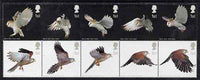 Great Britain 2003 Birds of Prey set of 10 in se-tenant block unmounted mint, SG 2327a