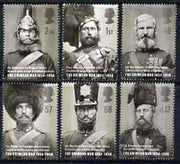 Great Britain 2004 The Crimean War perf set of 6 unmounted mint SG 2489-94