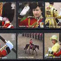 Great Britain 2005 Trooping the Colour perf set of 6 unmounted mint