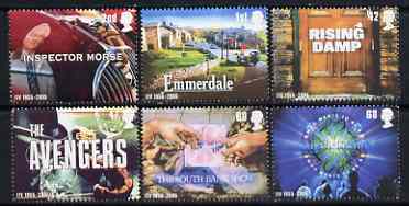 Great Britain 2005 50th Anniversary of Independent Television perf set of 6 unmounted mint SG 2561-66