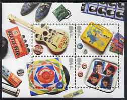 Great Britain 2007 The Beatles perf m/sheet unmounted mint SG MS 2692