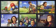 Great Britain 2007 Europa - Centenary of Scouting perf set of 6 unmounted mint SG 2758-63