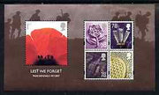 Great Britain 2007 Lest We Forget m/sheet unmounted mint SG MS 2796