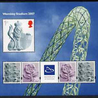 Great Britain 2007 Wembley Stadium perf m/sheet unmounted mint SG MS 2740
