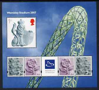 Great Britain 2007 Wembley Stadium perf m/sheet unmounted mint SG MS 2740