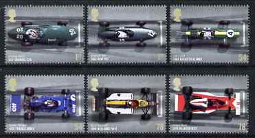 Great Britain 2007 Grand Prix perf set of 6 unmounted mint SG 2744-49