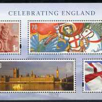 Great Britain 2007 Celebrating England perf m/sheet unmounted mint SG MS EN19