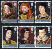 Great Britain 2008 The House of Lancaster & York perf set of 6 unmounted mint SG 2812-17