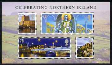 Great Britain 2008 Celebrating Northern Ireland perf m/sheet unmounted mint SG MS NI 110