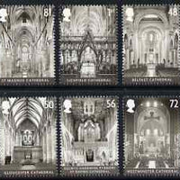 Great Britain 2008 Cathedrals perf set of 6 unmounted mint SG 2841-46