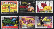 Great Britain 2008 Classic Carry On & Hammer Films perf set of 6 unmounted mint SG 2849-54
