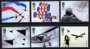 Great Britain 2008 Air Displays perf set of 6 unmounted mint SG 2855-60
