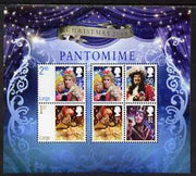 Great Britain 2008 Christmas - Pantomine perf m/shet unmounted mint SG MS 2882